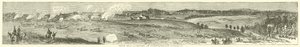 Mine Run, Zentrum der konföderierten Position, November 1863 von American School