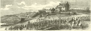 Mine Run, Rücküberquerung bei Germania Ford, November 1863 von American School