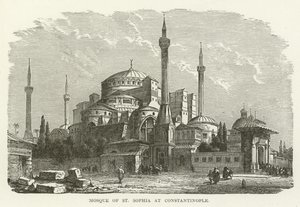 Moschee der Hagia Sophia in Konstantinopel von American School
