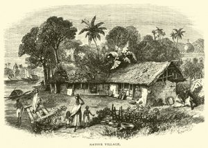 Einheimisches Dorf von American School