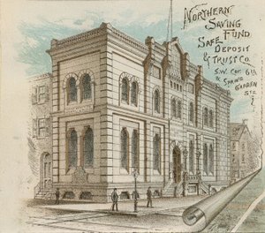 Northern Saving Fund Safe Deposit & Trust Co., 1885-86 von American School