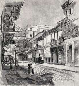 Altes St. Louis Hotel, später Das Staatshaus, New Orleans, aus 