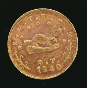 Oregon Exchange Company Zehn Dollar von American School