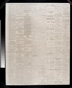 Seite aus der Chicago Tribune, 11. Oktober 1871 von American School
