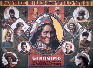 Pawnee Bills Historische Wild West Plakat