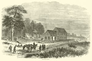 Pocotaligo Depot, Januar 1865 von American School