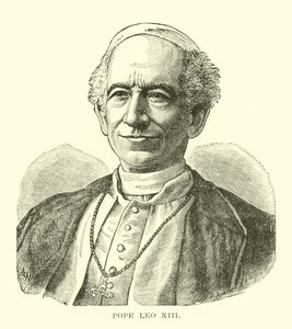 Papst Leo XIII. von American School