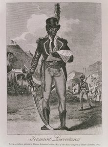 Porträt von Francois Dominique Toussaint-Louverture (c.1743-1803) von American School