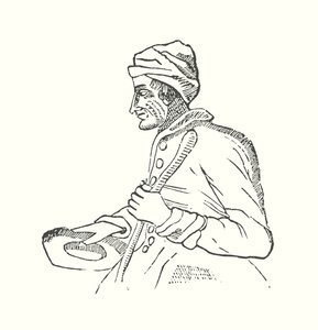 Porträt von Jedediah Buxton (Gravur) von American School