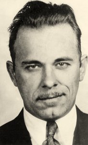 Porträt von John Dillinger (1903 – 34)