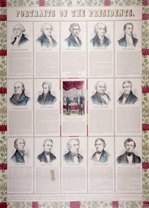 Porträts der Präsidenten
