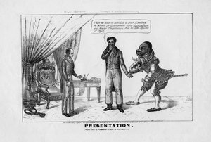 Präsentation, veröffentlicht von H R Robinson, New York, 1839
