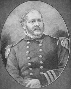 Konteradmiral John A. Winslow (1811-1873), Kapitän der U.S.S. Kearsarge von American School