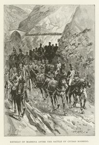 Rückzug von Masséna nach der Schlacht von Ciudad Rodrigo
