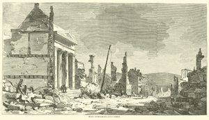 Ruinen von Richmond, Main Street, April 1865