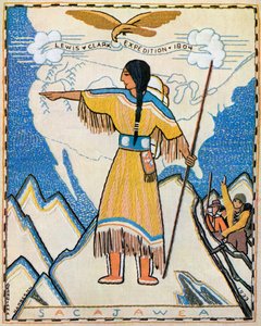 Sacajawea auf der Lewis-und-Clark-Expedition