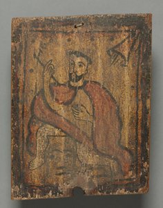 San Geronimo: Retablo-Heiliger von American School