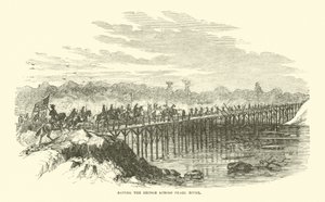 Rettung der Brücke über den Pearl River, April 1863