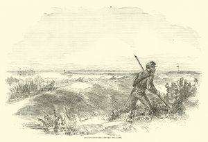 Scharfschützen vor Wagner, August 1863