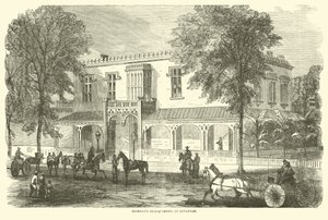 Shermans Hauptquartier in Savannah, Dezember 1864 von American School
