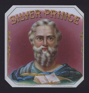 Silberprinz, Zigarrenetikett