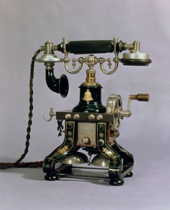 Telefon, National Telephone Service, USA, 1890 von American School