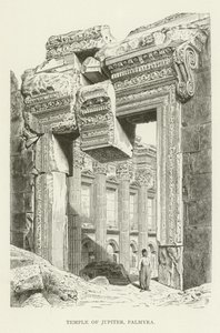 Tempel des Jupiter, Palmyra von American School