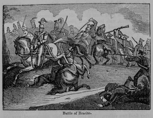 Die Schlacht von Bracito, Illustration aus 