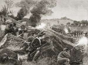 Der britische Rückzug von Lexington, aus 