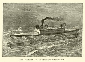 Der Zerstörer, Torpedoboot von Kapitän Ericsson