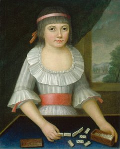 Das Domino-Mädchen, ca. 1790
