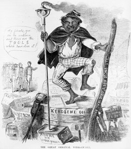 Der große Original Wide-Awake, ca. 1860 von American School