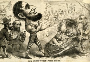 Der große Union-Preis-Kampf, 1861 von American School