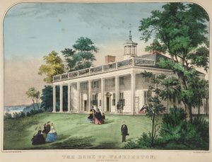 Das Heim von Washington, Mount Vernon, Virginia