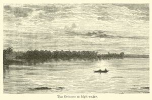 Der Orinoco bei Hochwasser von American School
