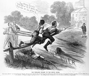 Die gefährliche Reise zum Weißen Haus, aus den Humors of War von American School