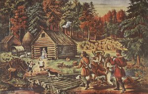 Das Heim der Pioniere an der westlichen Grenze