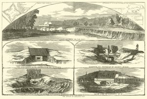 Der Angriff auf Arkansas Post, Januar 1863 von American School