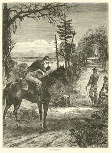 Die Kurierlinie, April 1863 von American School