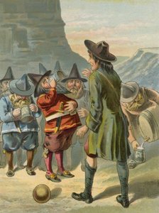 Das Fass wird angezapft und der Schnaps fließt von American School