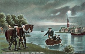 Der Mitternachtsritt von Paul Revere von American School