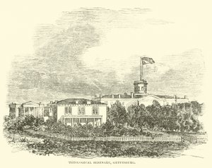 Theologisches Seminar, Gettysburg, Juli 1863 von American School