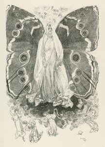 Titania, Figur aus William Shakespeares Stück Ein Sommernachtstraum (Gravur) von American School
