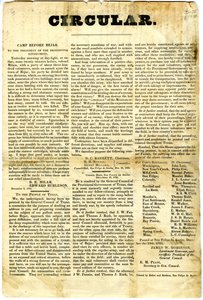 An das Volk von Texas bezüglich der Belagerung der mexikanischen Garnison in San Antonio de Bexar, 10. Dezember 1835
