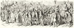 Triumphzug des Kaisers Aurelian (Stich)