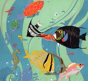 Tropische Salzwasserfische