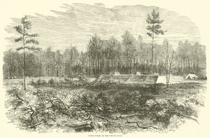 Unionstruppen an der Weldon Road, August 1864