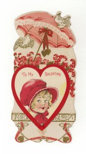 Valentinskarte von American School