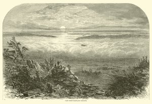 Blick von Maryland Heights, September 1862