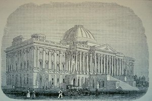 Ansicht des Kapitols, um 1848